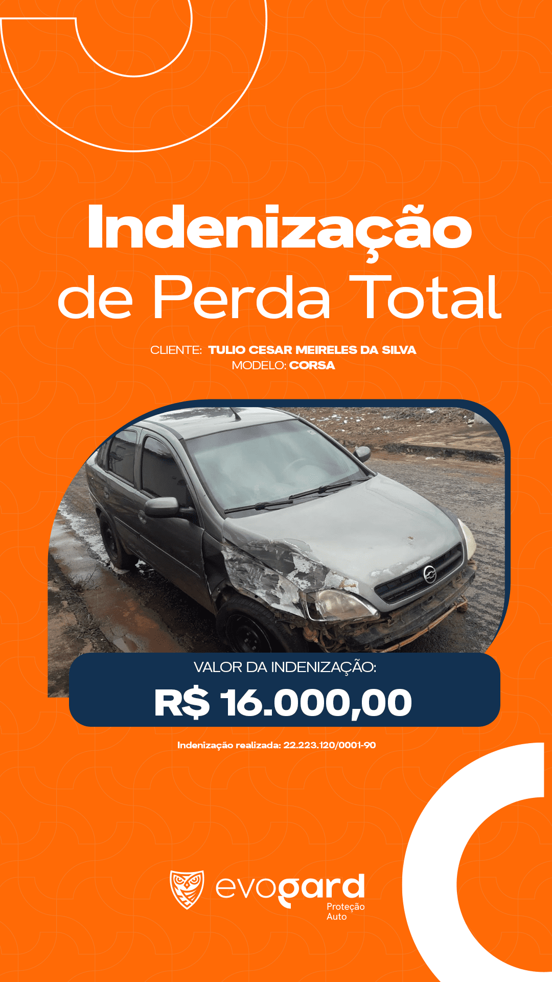 INDENIZAÇÃO - EVOGARD PROTEÇÃO AUTO - 01 - STORIES